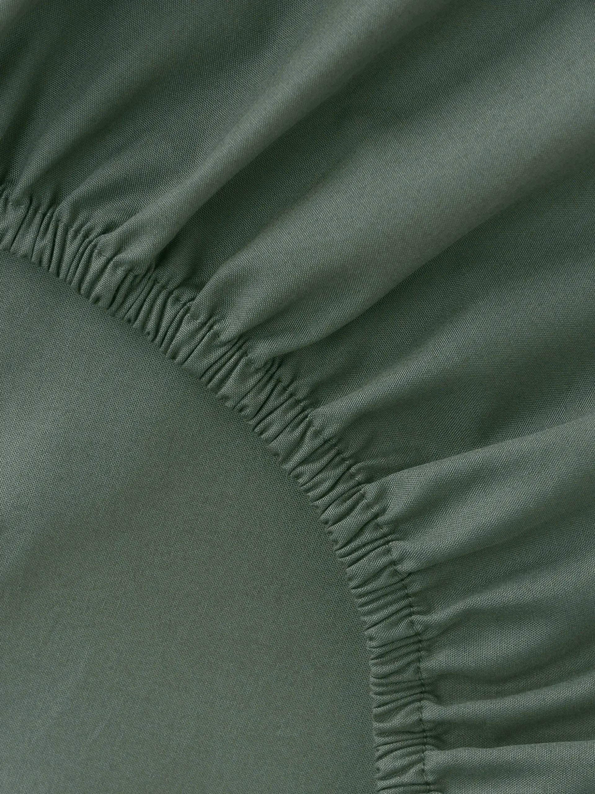Lenzuolo con angoli boxspring in cotone percalle Elsie