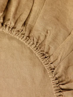 Lenzuolo con angoli boxspring in lino lavato Airy