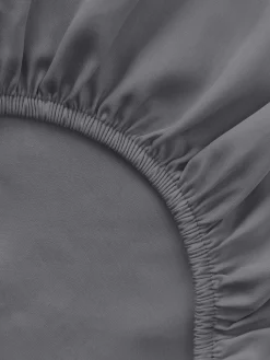 Lenzuolo con angoli boxspring in raso di cotone Comfort