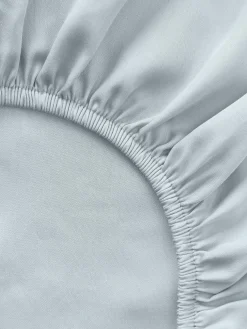 Lenzuolo con angoli boxspring in raso di cotone Comfort
