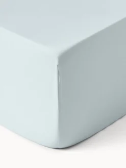 Lenzuolo con angoli boxspring in raso di cotone Comfort