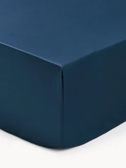 Lenzuolo con angoli in raso di cotone Premium
