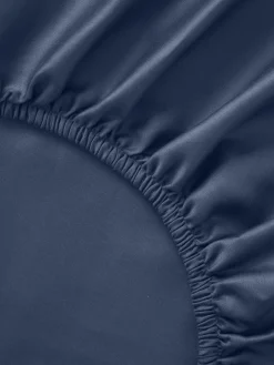 Lenzuolo con angoli in raso di cotone Comfort
