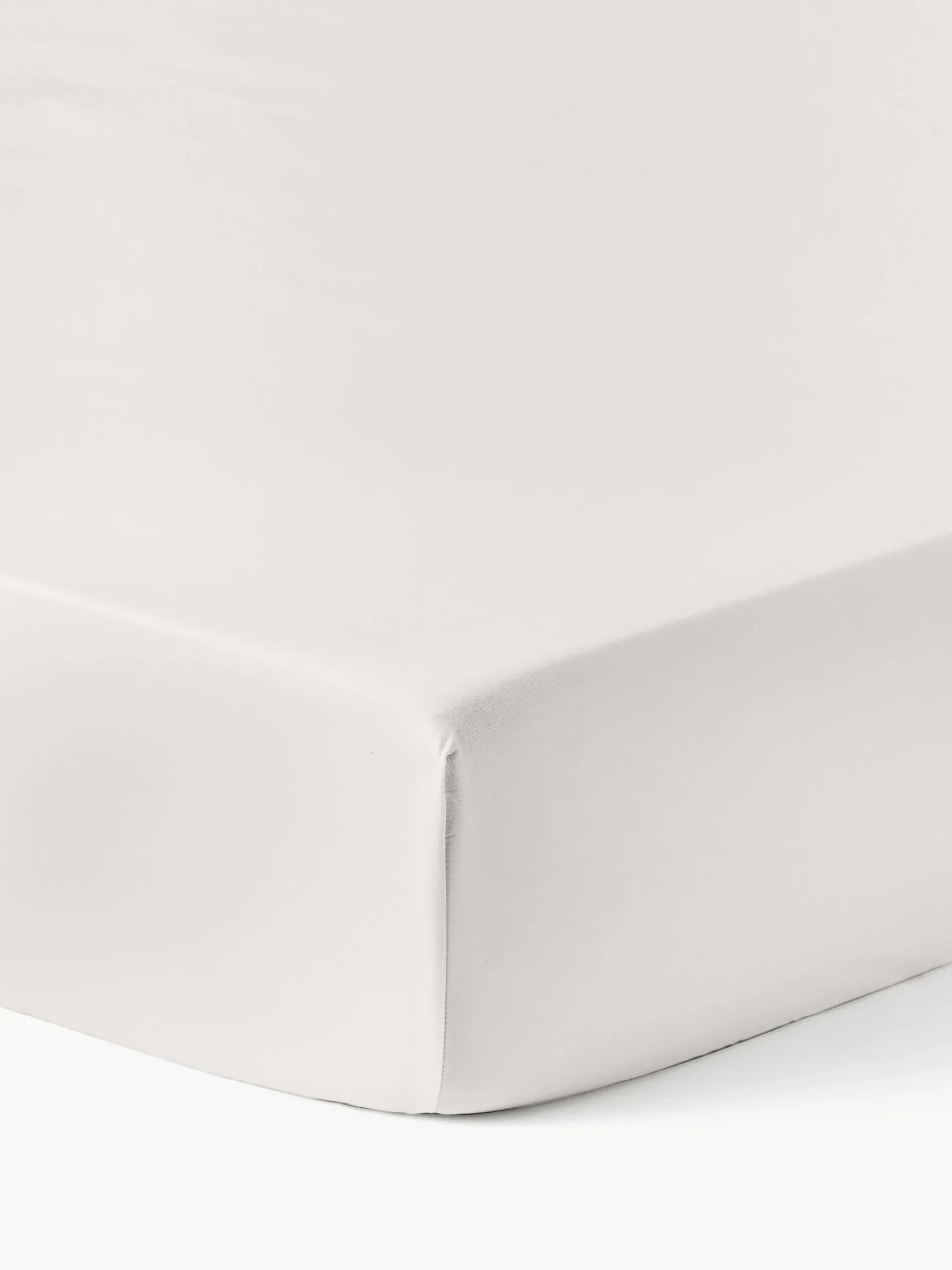 Lenzuolo con angoli topper in raso di cotone Premium
