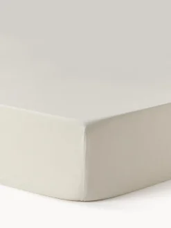 Lenzuolo con angoli topper in cotone percalle Elsie