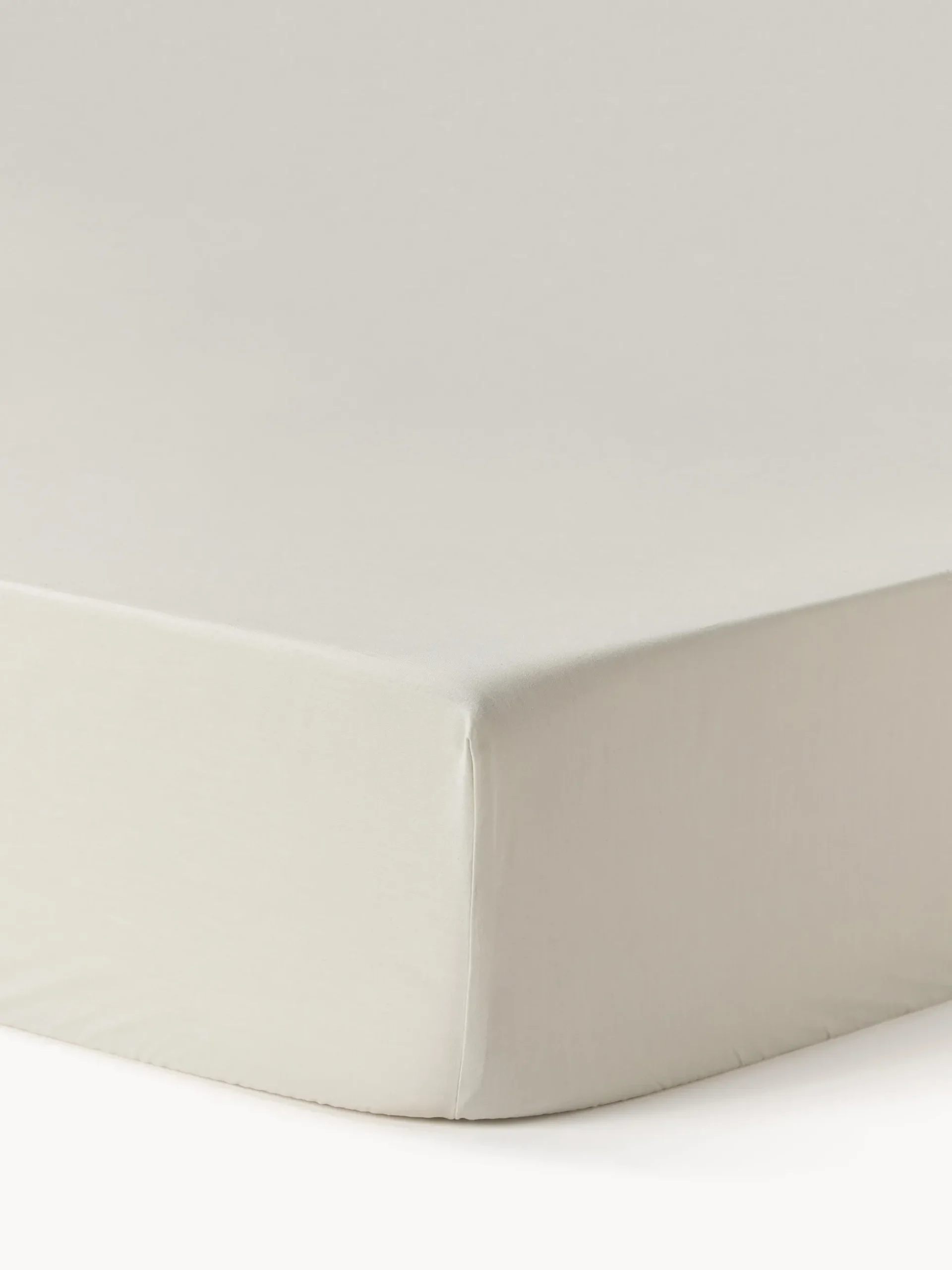 Lenzuolo con angoli topper in cotone percalle Elsie