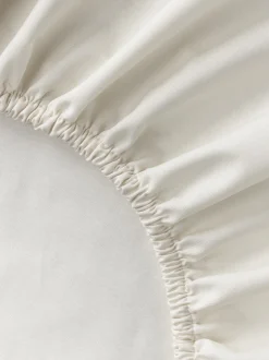 Lenzuolo con angoli topper in cotone percalle Elsie