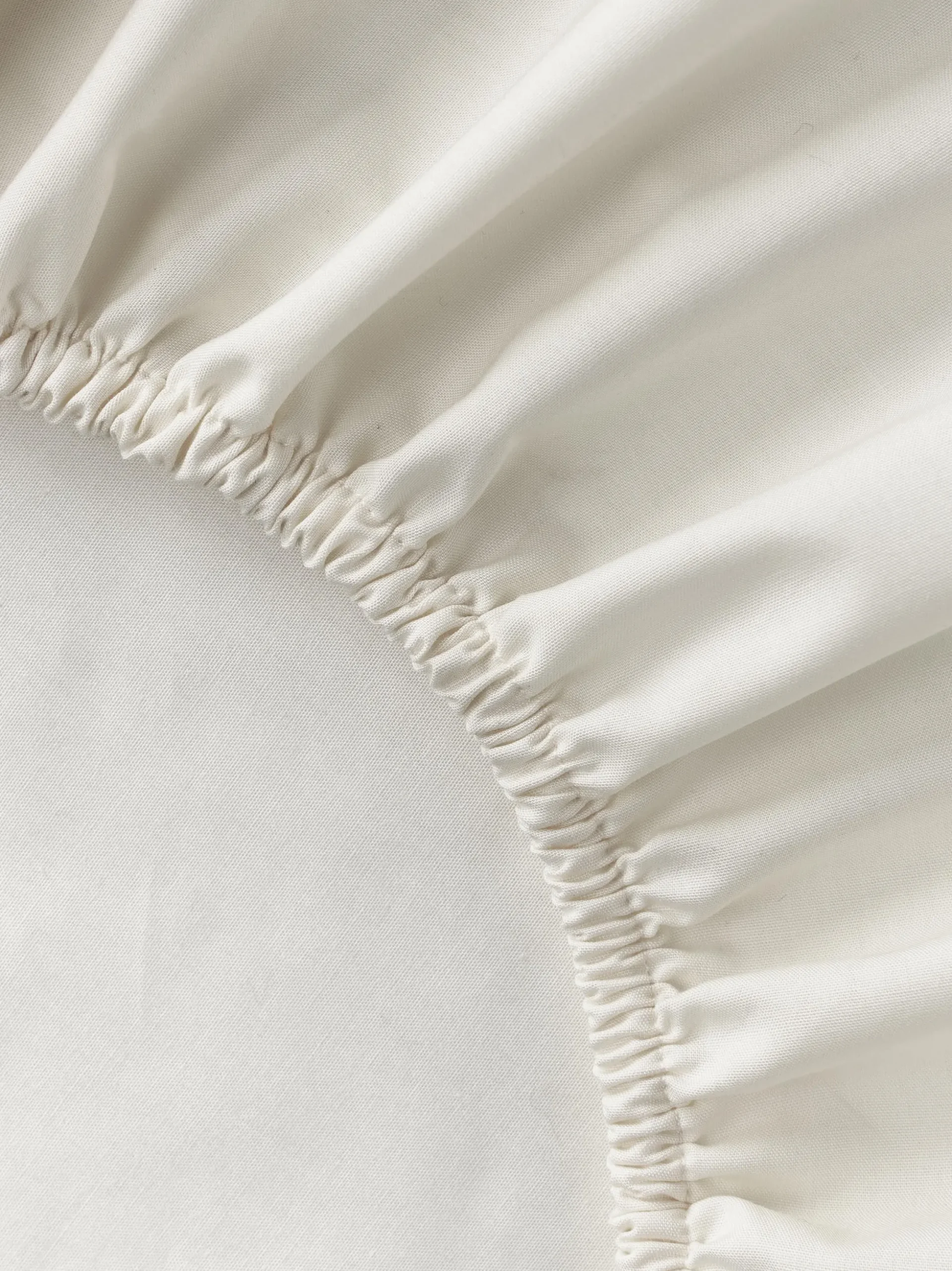 Lenzuolo con angoli topper in cotone percalle Elsie