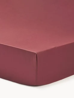 Lenzuolo con angoli topper in raso di cotone Premium