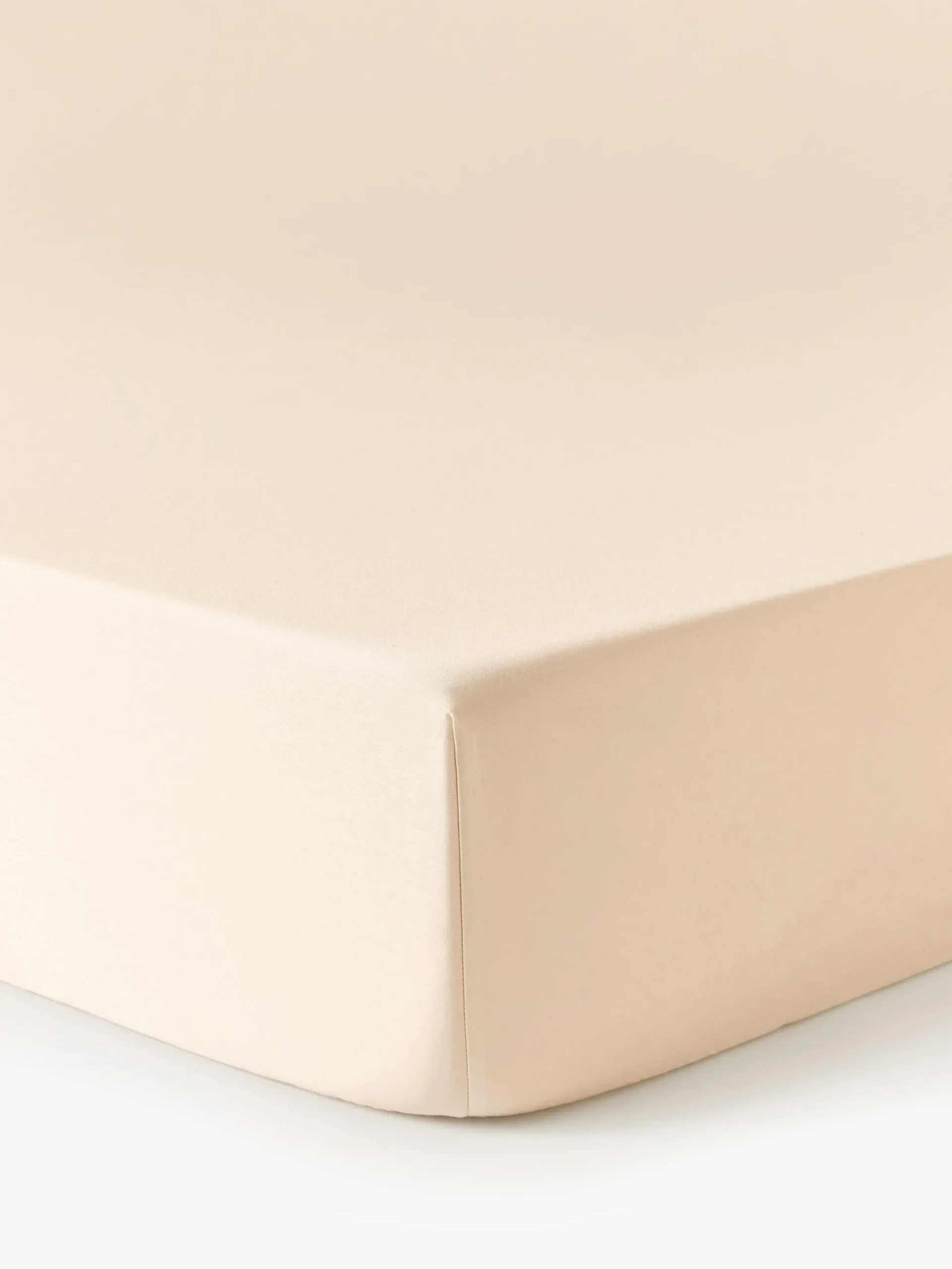 Lenzuolo con angoli topper in raso di cotone Premium