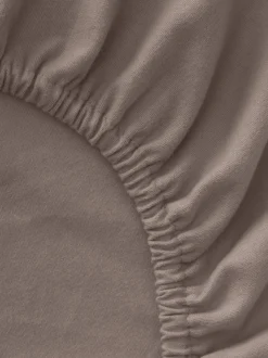 Lenzuolo con angoli topper in flanella Biba