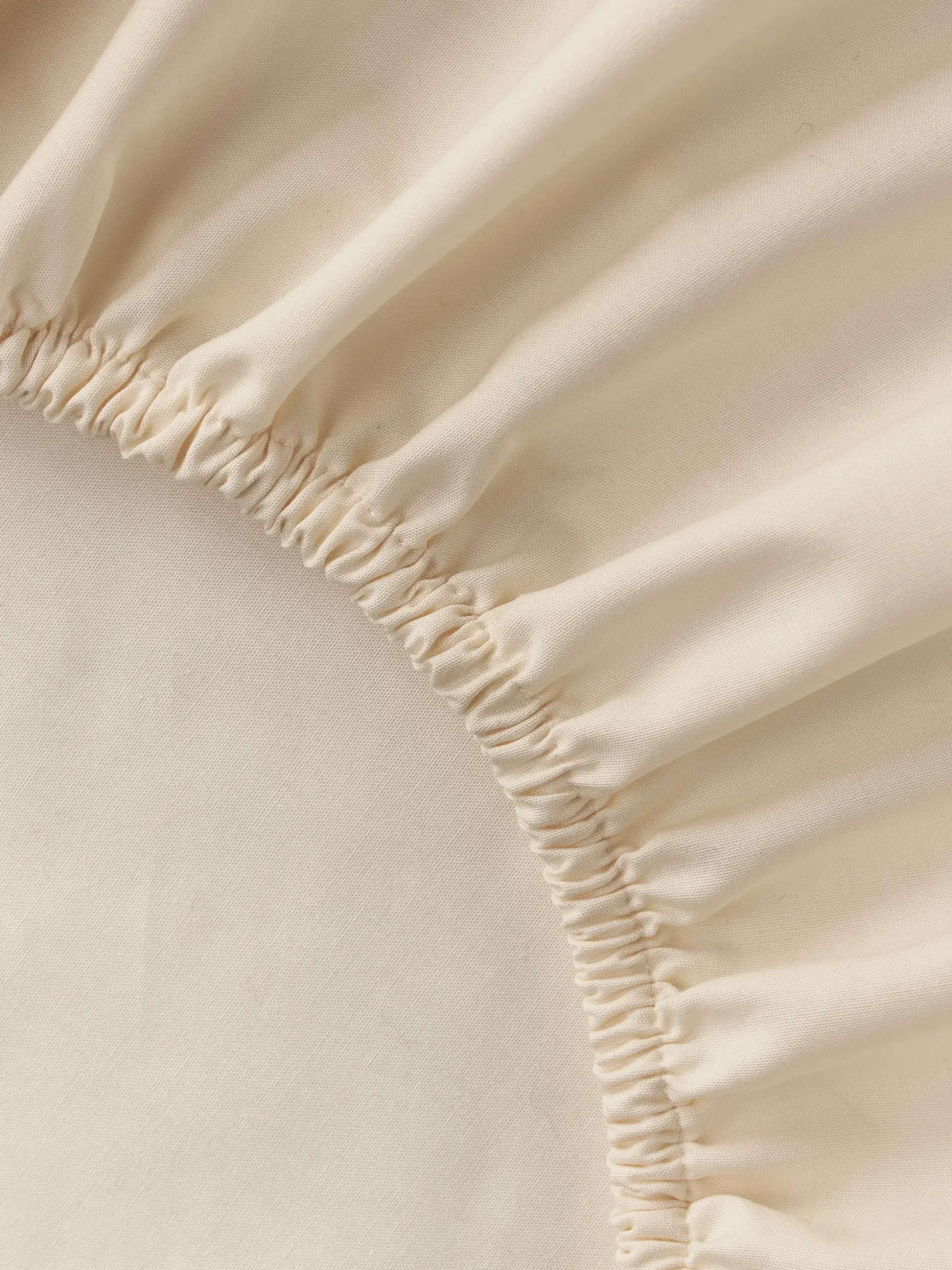 Lenzuolo con angoli topper in cotone percalle Elsie