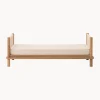 Lettino per bambini regolabile in altezza in legno di quercia Latitude, 70 x 140 cm