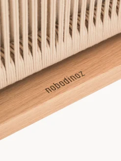 Lettino per bambini regolabile in altezza in legno di quercia Latitude, 70 x 140 cm