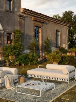 Lettino da giardino Caio