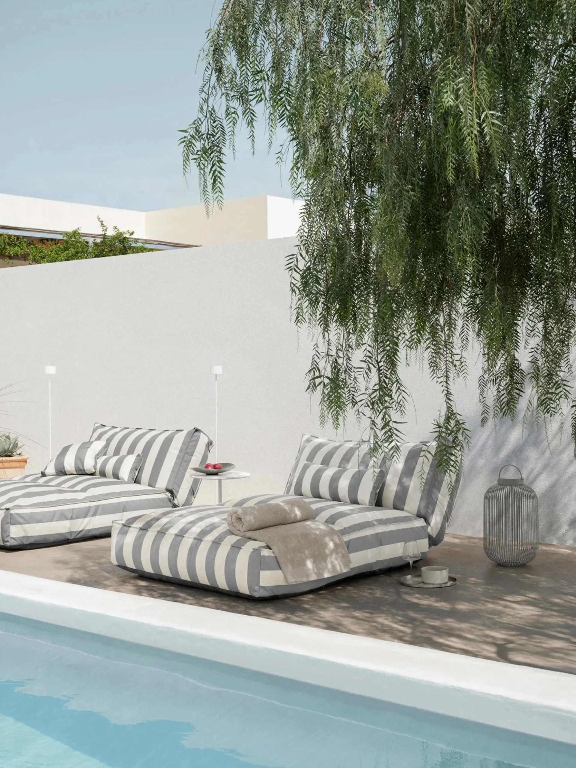 Lettino da giardino Stay