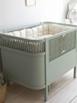 Lettino estensibile in faggio Baby & Jr., 70 x 110/150 cm