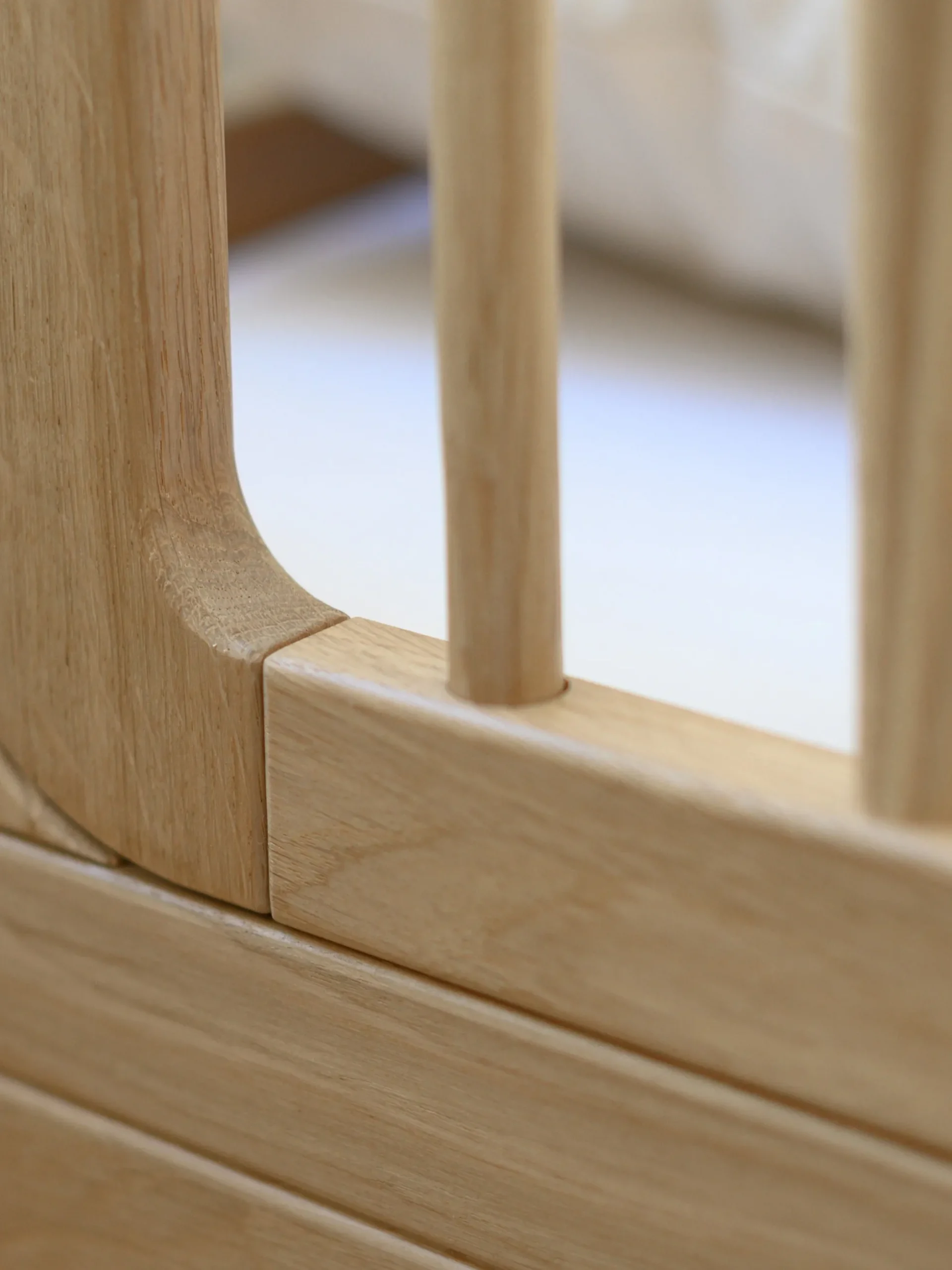 Lettino in legno di quercia fatto a mano Nature 2.0