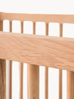 Lettino per bambini regolabile in altezza in legno di quercia Latitude, 70 x 140 cm