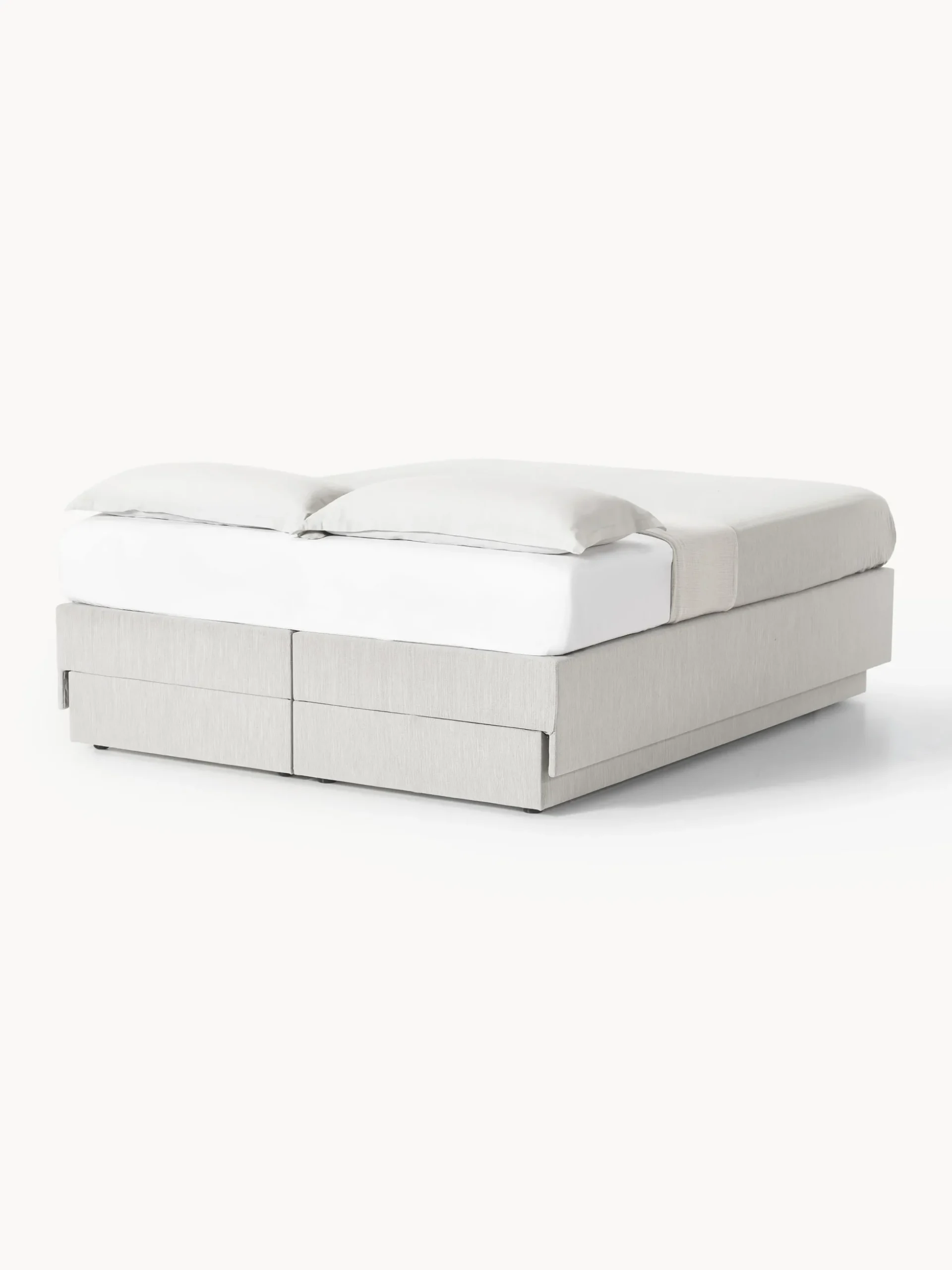 Letto boxspring con contenitore Enya