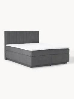Letto boxspring con contenitore Livia