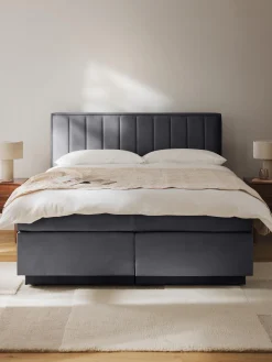 Letto boxspring con contenitore Livia