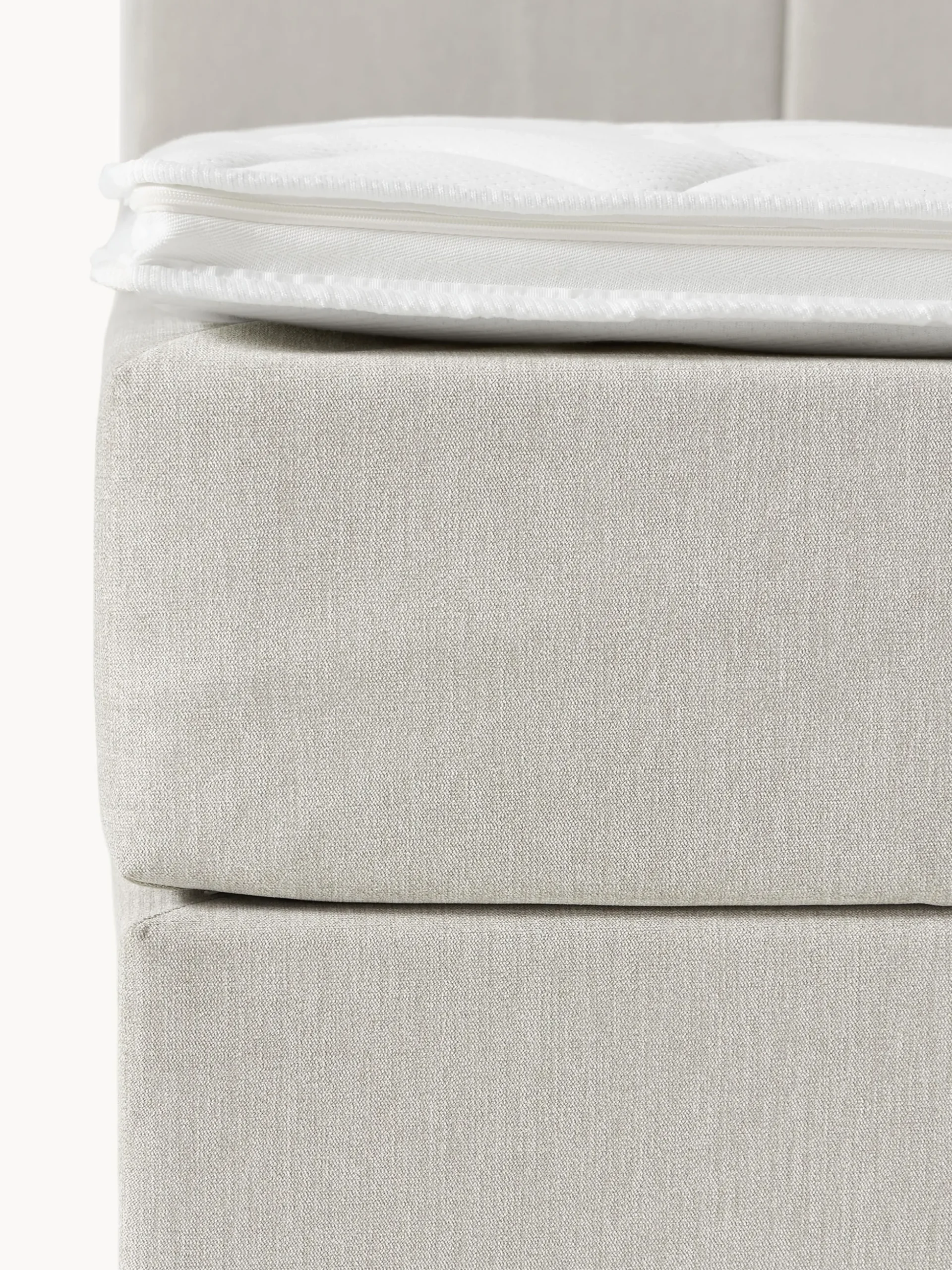 Letto boxspring con contenitore Oberon