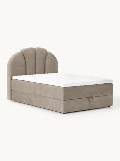 Letto boxspring con vano contenitore Romia