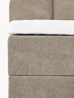Letto boxspring con vano contenitore Romia