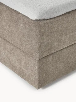 Letto boxspring con vano contenitore Romia