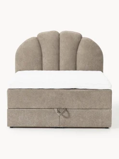 Letto boxspring con vano contenitore Romia