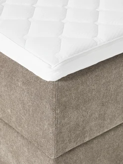Letto boxspring con vano contenitore Romia