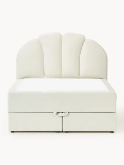 Letto boxspring con vano contenitore Romia