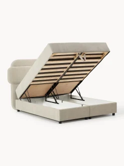 Letto boxspring con vano contenitore Enrica