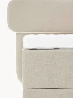 Letto boxspring con vano contenitore Enrica
