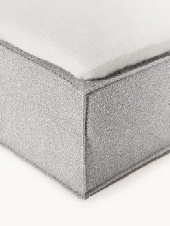 Letto boxspring in bouclé Lennon