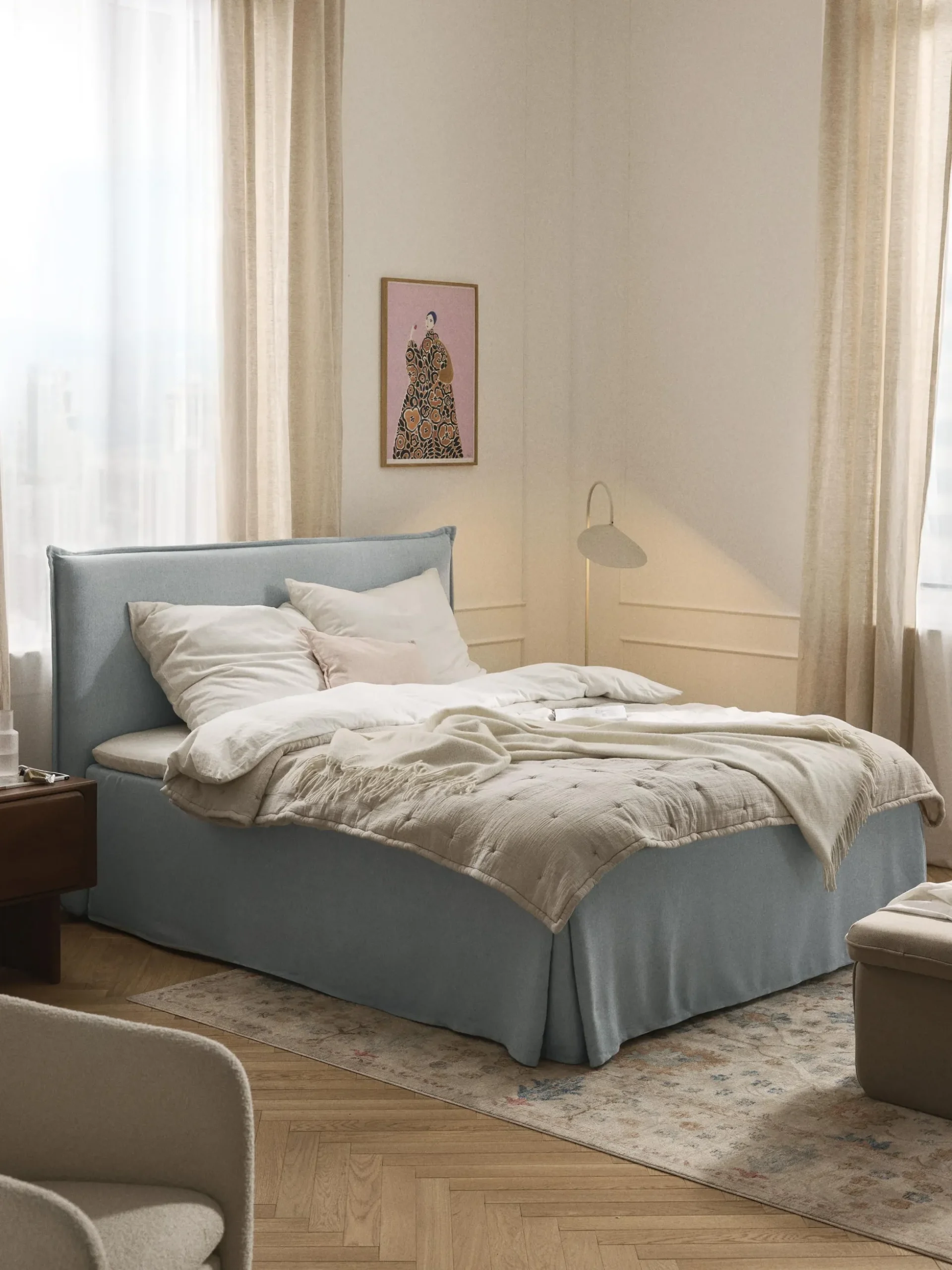 Letto boxspring Viola
