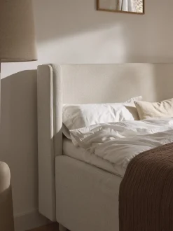 Letto imbottito con cassetti Arche