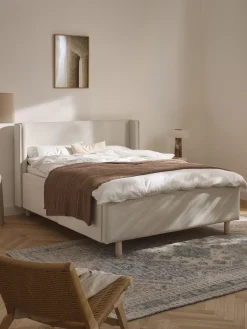 Letto imbottito con cassetti Arche