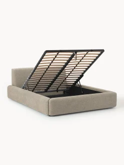 Letto imbottito con contenitore Melva