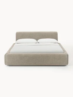 Letto imbottito con contenitore Melva