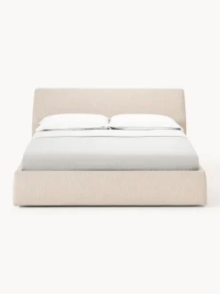 Letto imbottito con contenitore Cloud