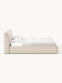 Letto imbottito con contenitore Cloud