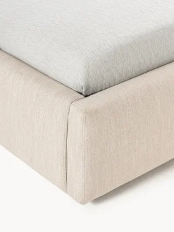 Letto imbottito con contenitore Cloud