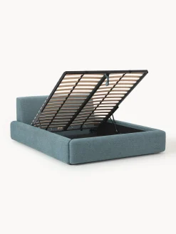 Letto imbottito con contenitore Melva