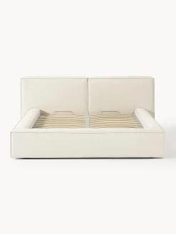 Letto imbottito con contenitore Lennon