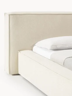 Letto imbottito con contenitore Lennon