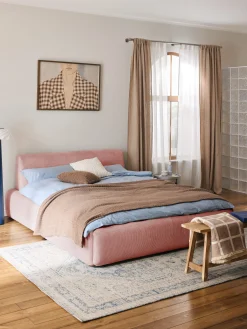 Letto imbottito con contenitore Melva