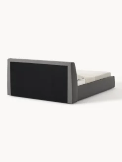 Letto imbottito con contenitore Cloud