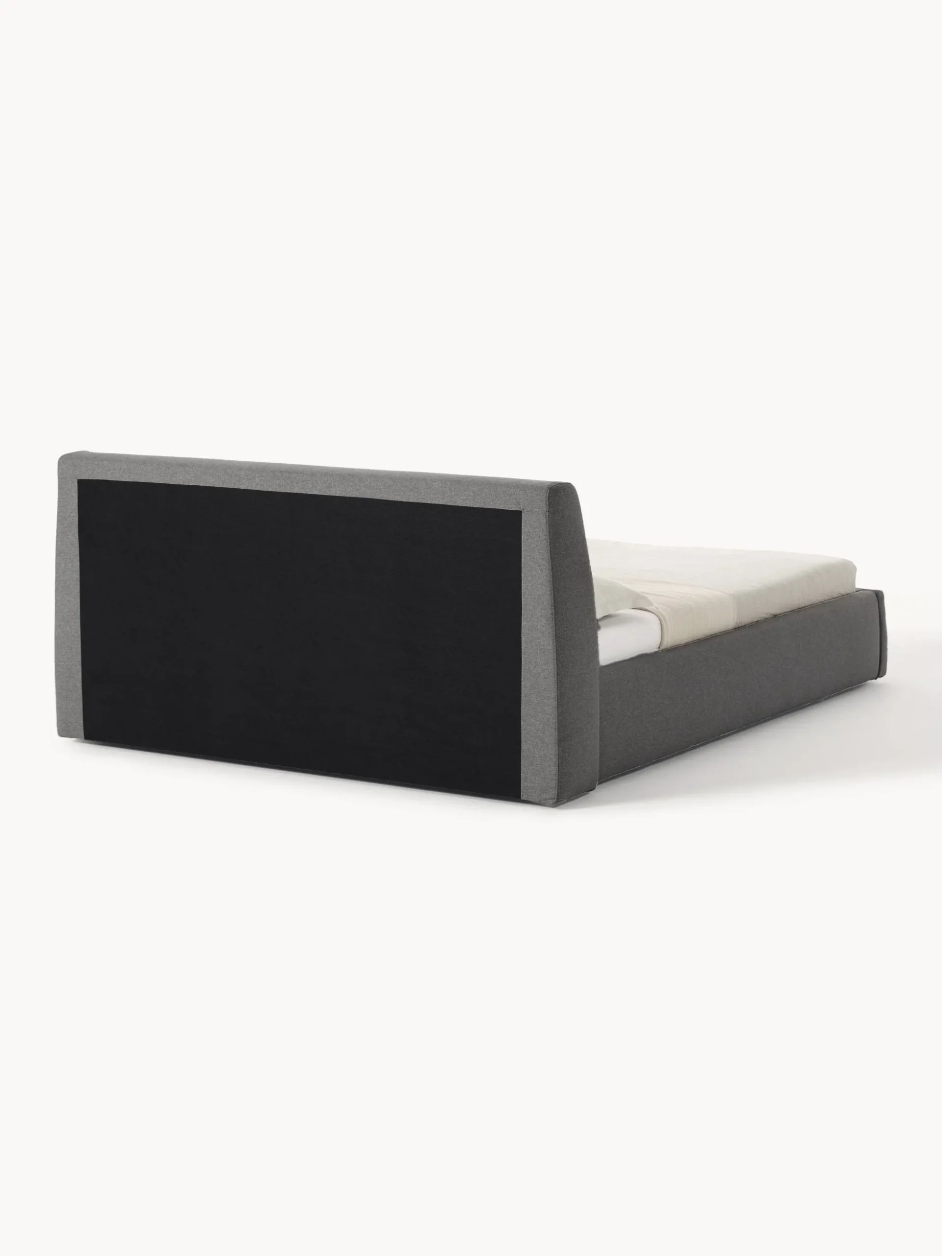 Letto imbottito con contenitore Cloud